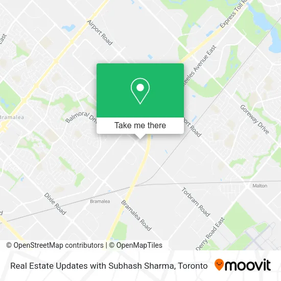 Real Estate Updates with Subhash Sharma map