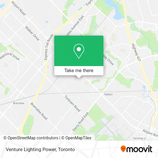 Venture Lighting Power map