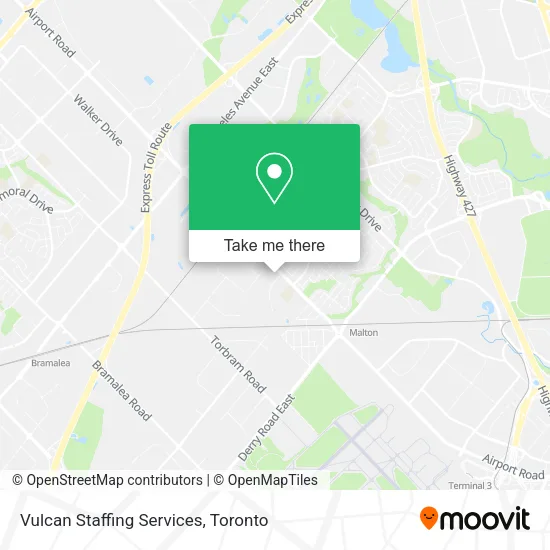 Vulcan Staffing Services map