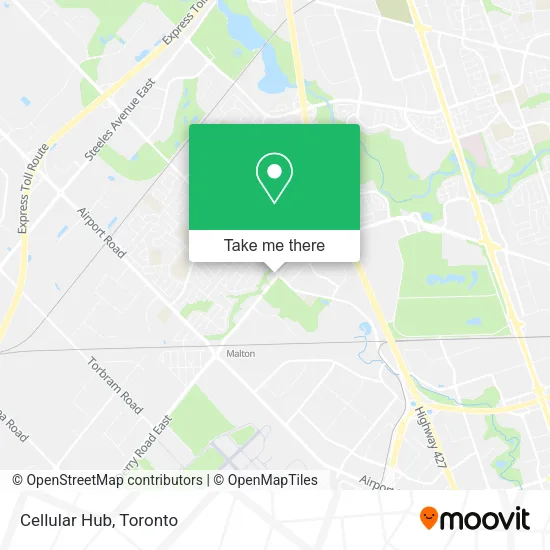 Cellular Hub map
