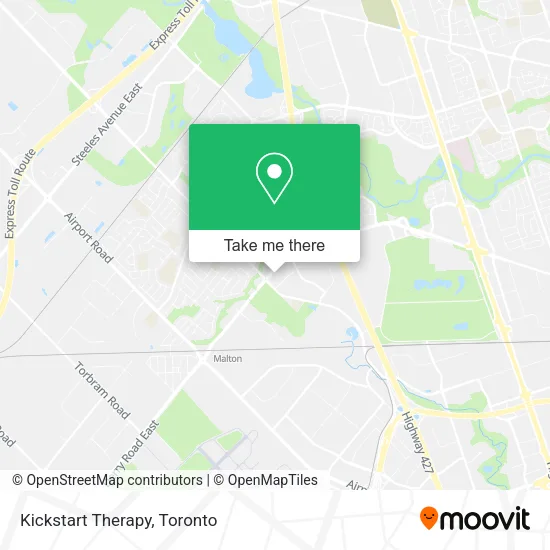 Kickstart Therapy map
