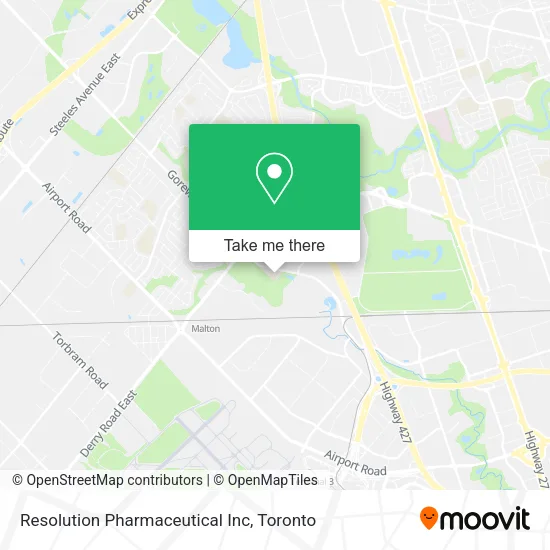 Resolution Pharmaceutical Inc map