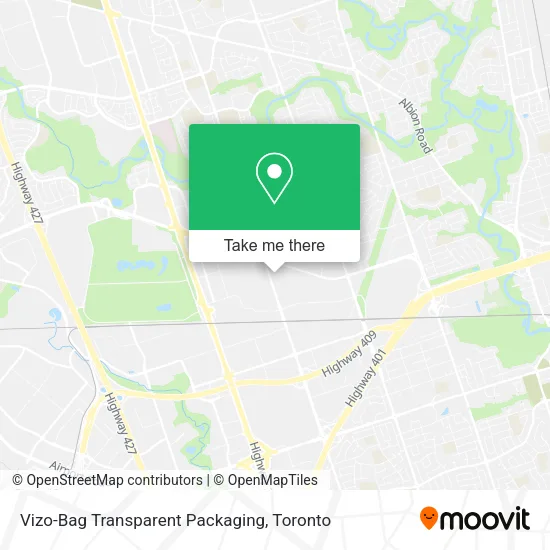 Vizo-Bag Transparent Packaging map