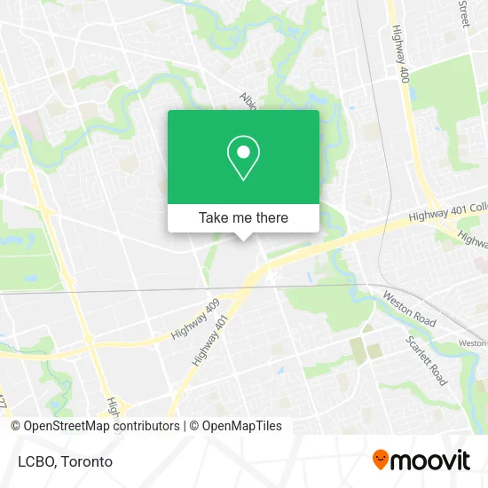 LCBO map