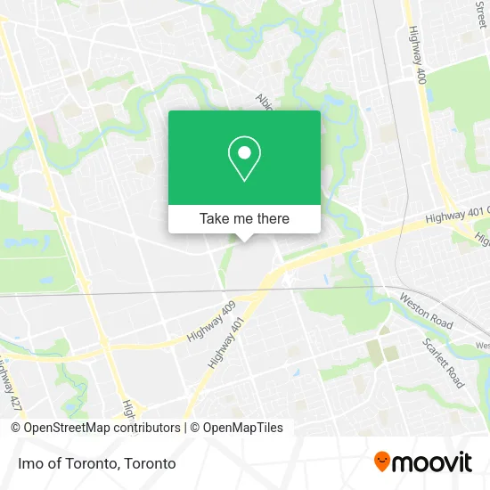 Imo of Toronto map