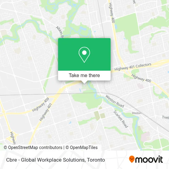 Cbre - Global Workplace Solutions map