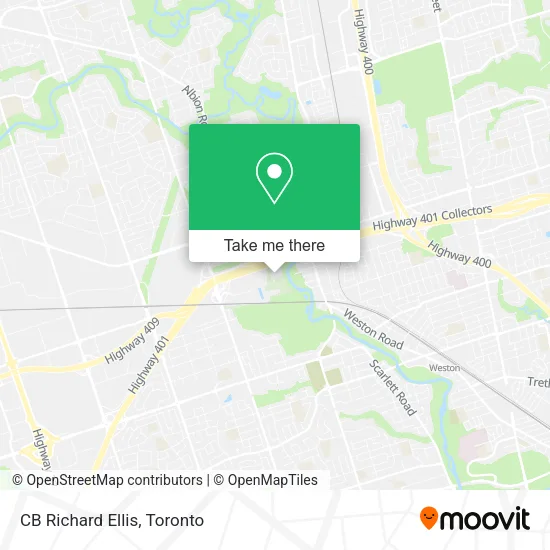 CB Richard Ellis map