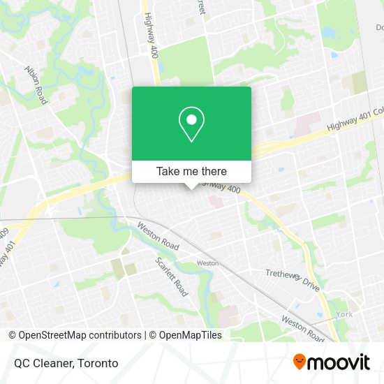QC Cleaner map
