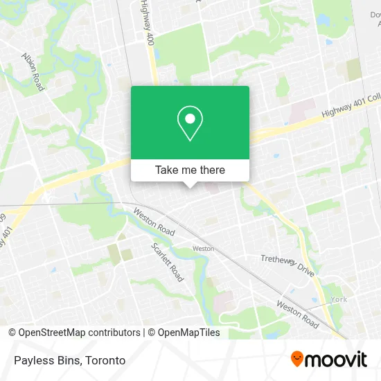 Payless Bins map