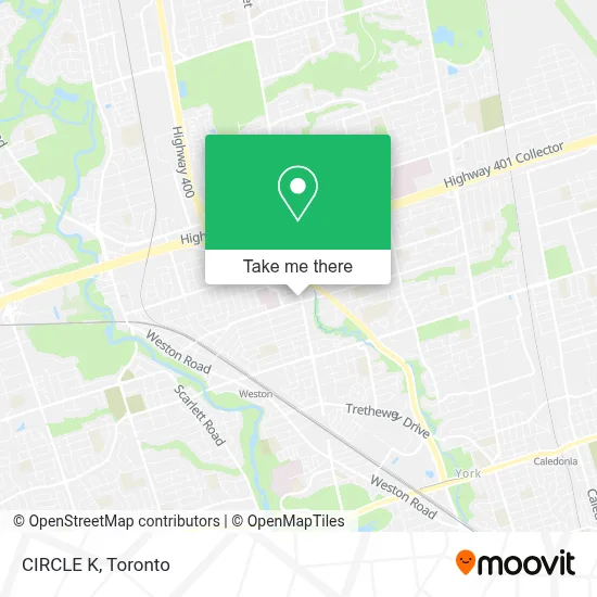CIRCLE K map