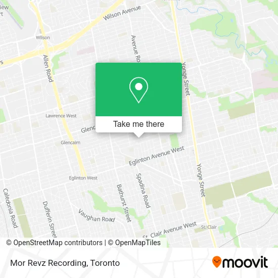 Mor Revz Recording map