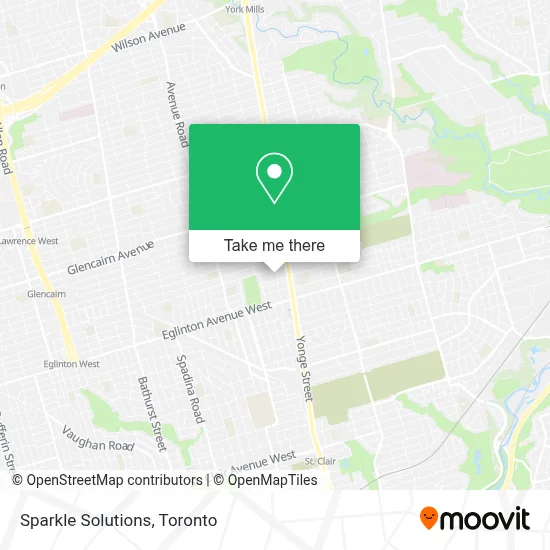 Sparkle Solutions map