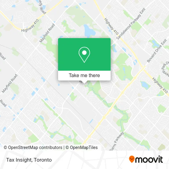 Tax Insight map