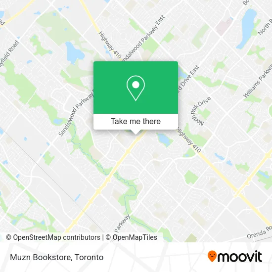 Muzn Bookstore map
