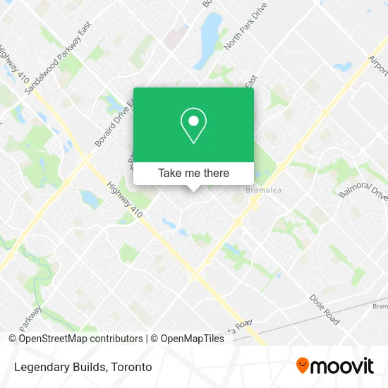 Legendary Builds map