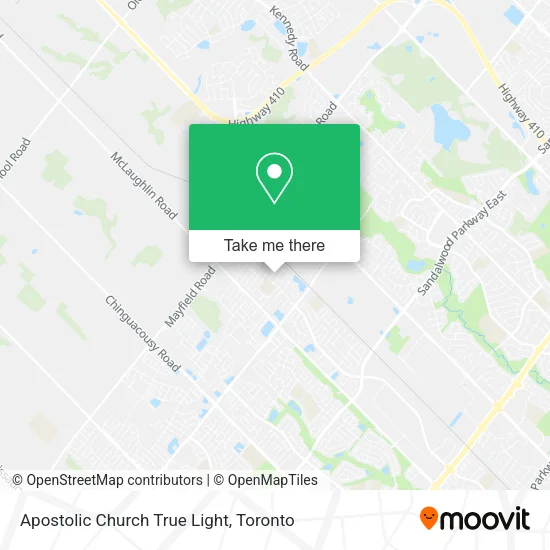 Apostolic Church True Light map