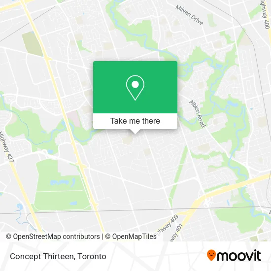 Concept Thirteen map