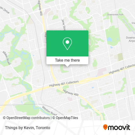 Things by Kevin map
