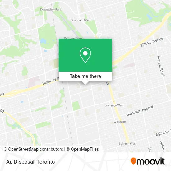 Ap Disposal map