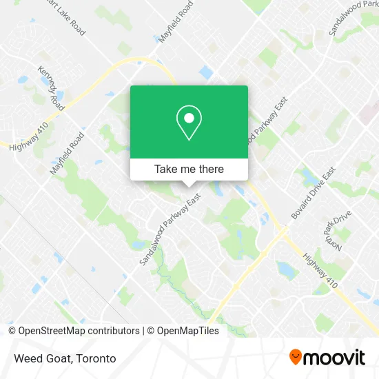 Weed Goat map