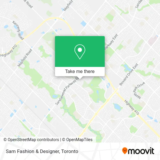 Sam Fashion & Designer map