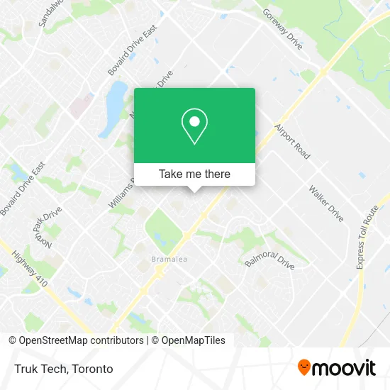 Truk Tech map