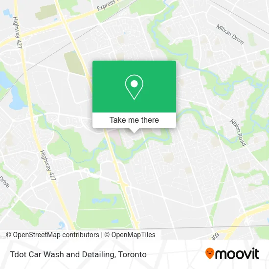 Tdot Car Wash and Detailing map
