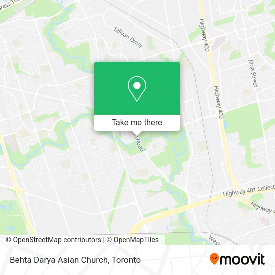 Behta Darya Asian Church map