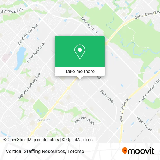 Vertical Staffing Resources map