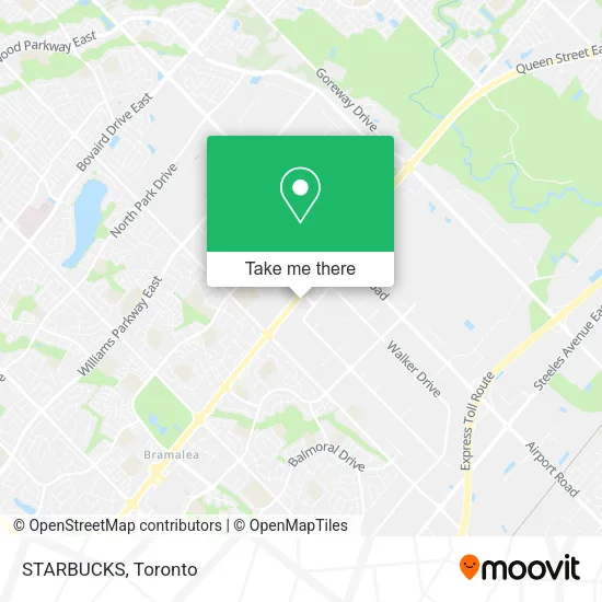 STARBUCKS map