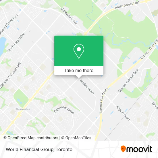 World Financial Group map