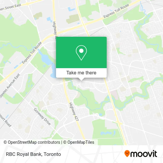 RBC Royal Bank map