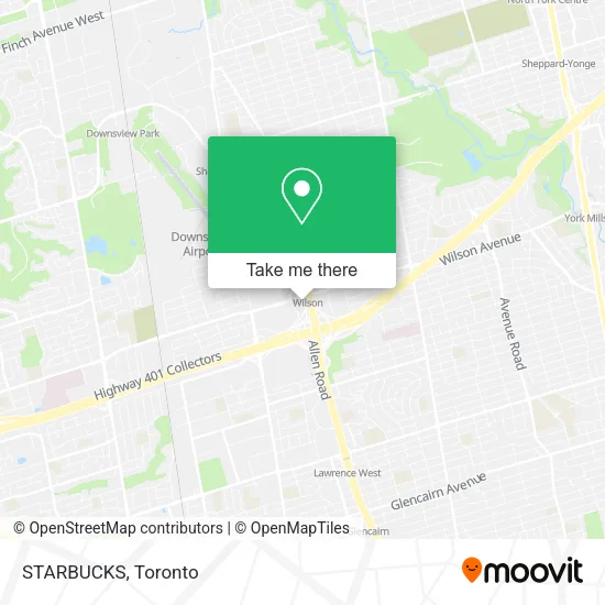 STARBUCKS map