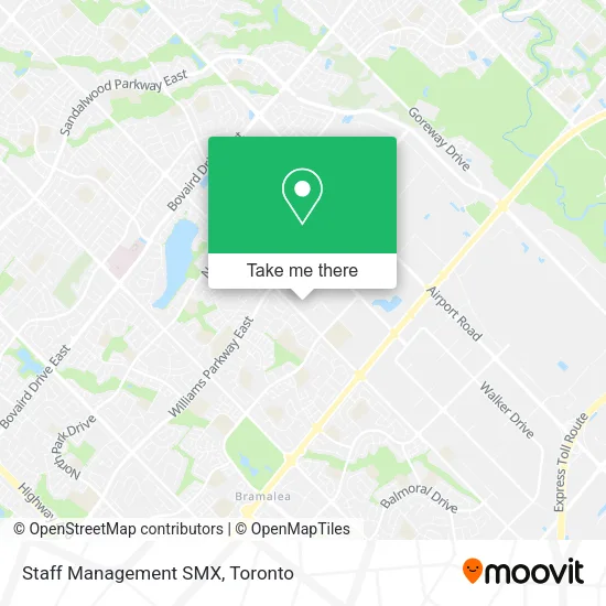 Staff Management SMX map