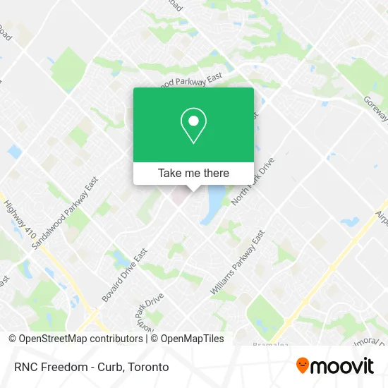 RNC Freedom - Curb map