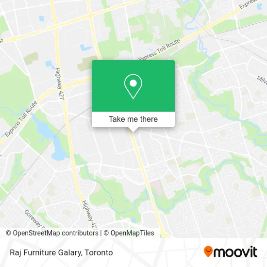 Raj Furniture Galary map