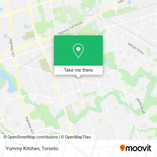 Yummy Kitchen map