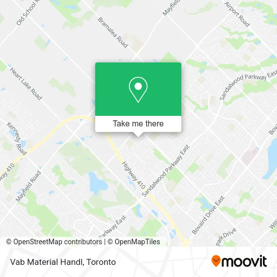 Vab Material Handl map