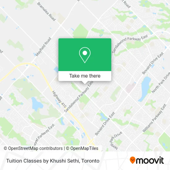 Tuition Classes by Khushi Sethi map
