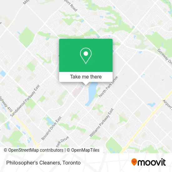 Philosopher's Cleaners map