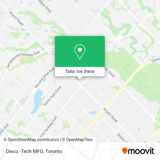 Dieco -Tech MFG map