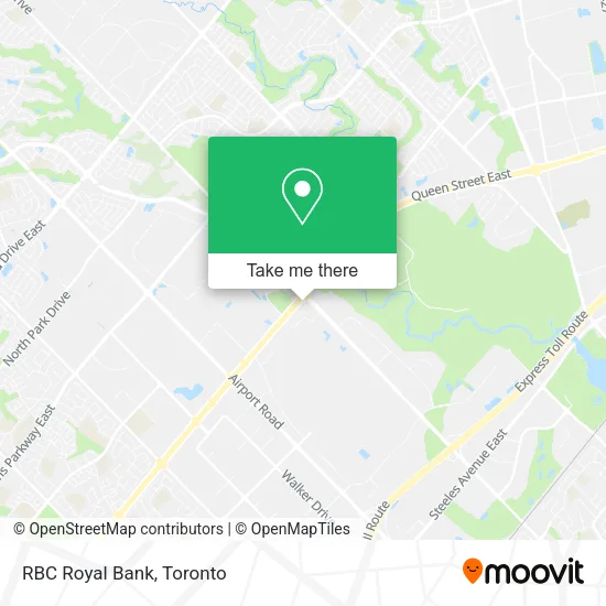 RBC Royal Bank map