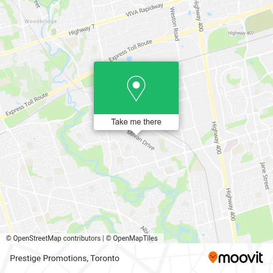Prestige Promotions map