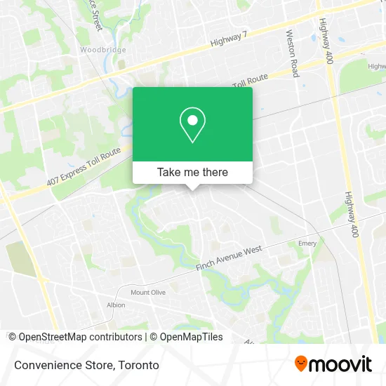 Convenience Store map
