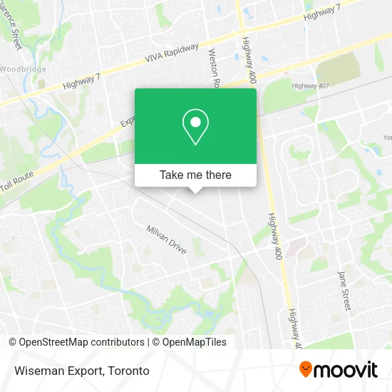 Wiseman Export map