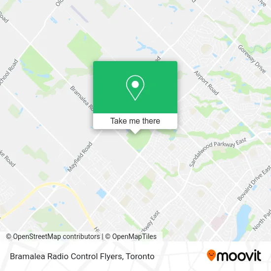 Bramalea Radio Control Flyers map