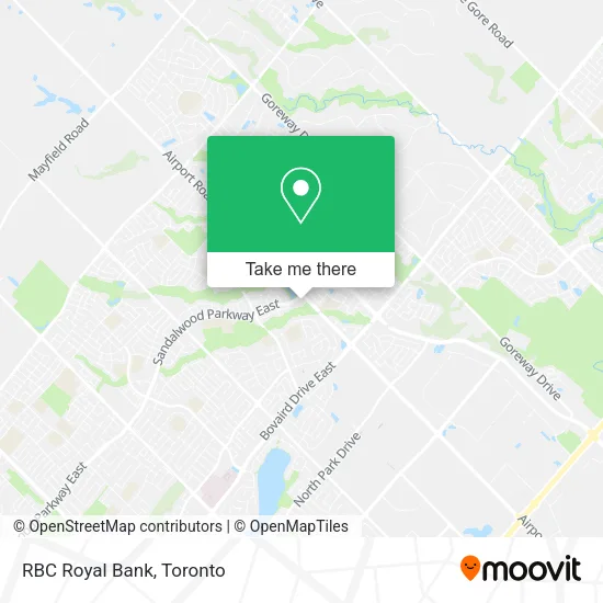 RBC Royal Bank map