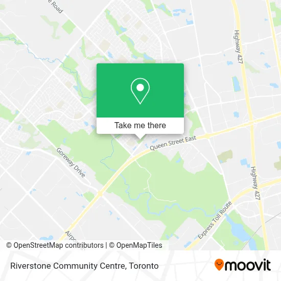 Riverstone Community Centre map