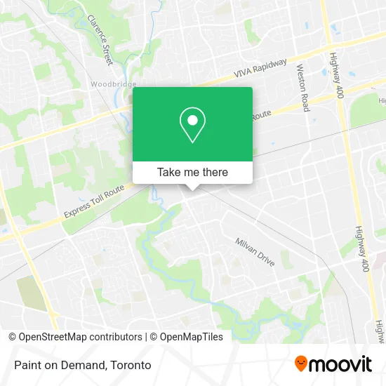 Paint on Demand map