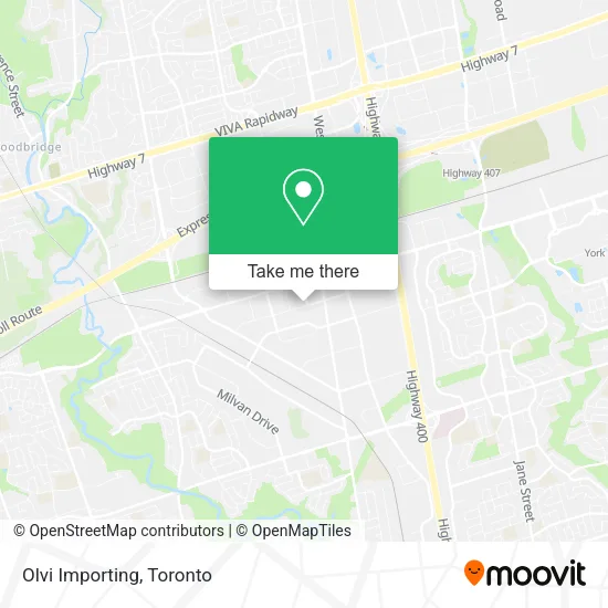 Olvi Importing map
